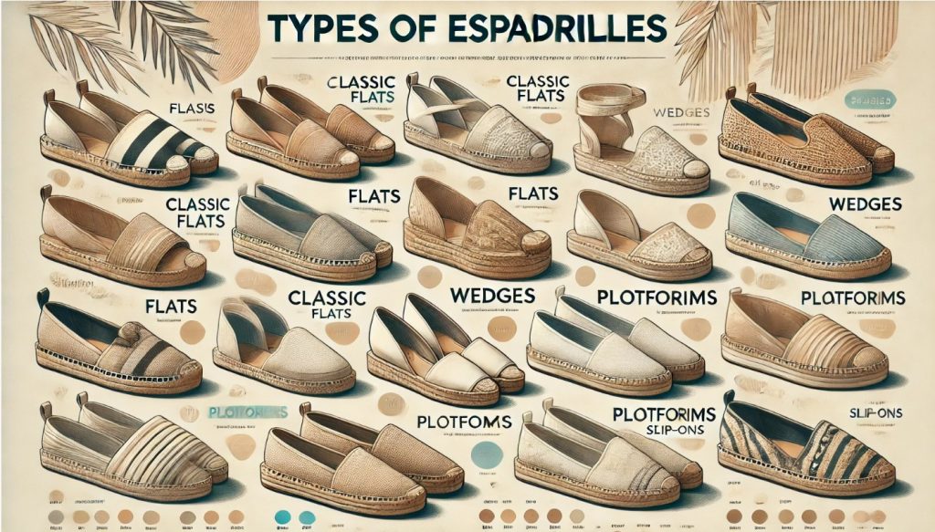 Types of Espadrilles